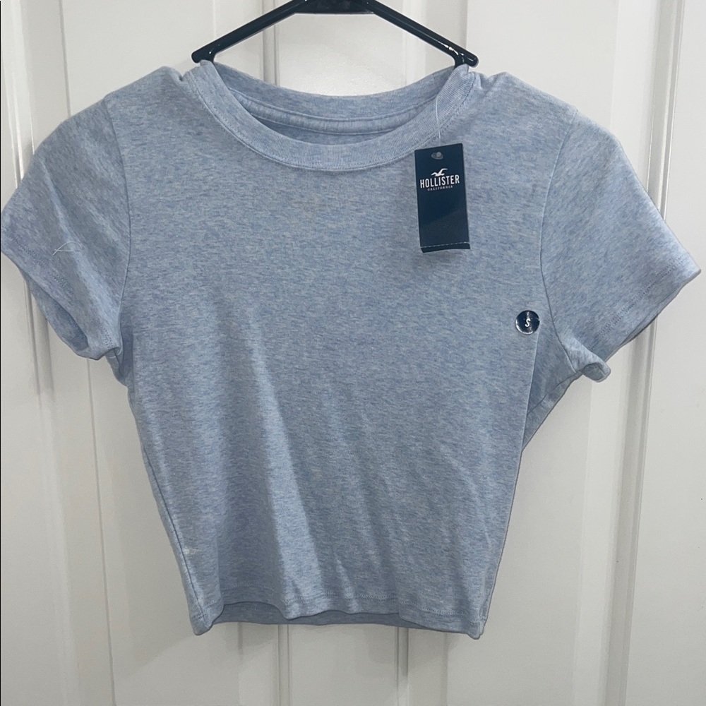 Hollister Light Blue Women's Crop Top
